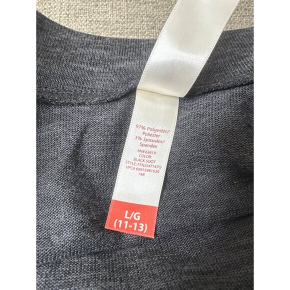 No Boundaries Womens Large Cowl Neck Shirt w/ Attached Top Lining & Belt - Picture 6 of 8